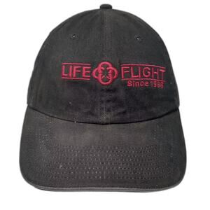 Kati Life Flight Saint Alphonsus Boise Idaho Trucker Hat Black Red OS Logo